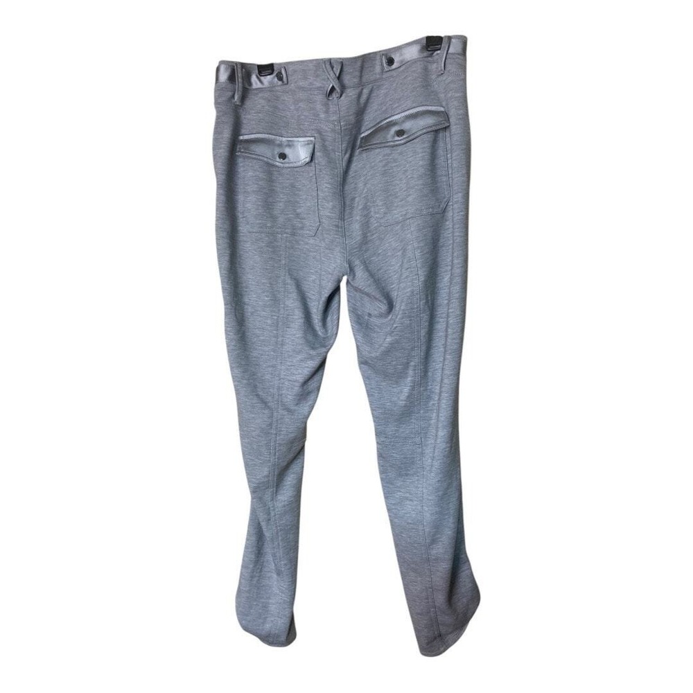 WHBM WKND Gray Pants The Straight Crop Size 12